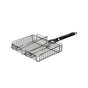 Grill-Mark Grill Basket with Detachable Handle Black 24 x 30cm